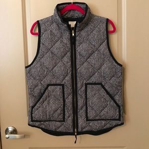 J. Crew Herringbone Vest