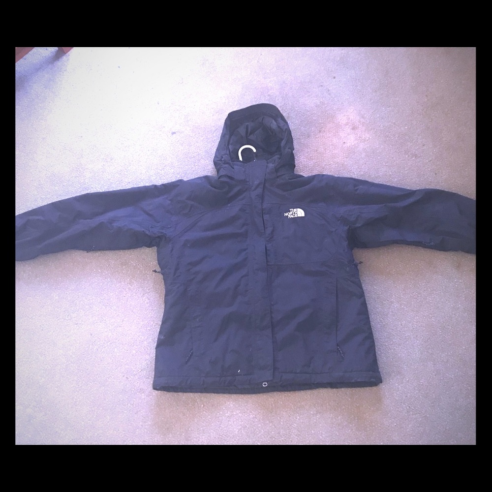 North Face Black Winter Coat