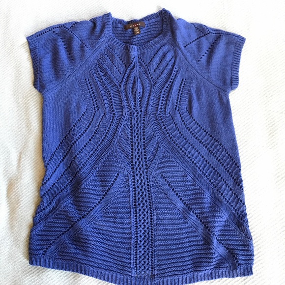 Fever Tops - **DONATING 12/26** Knit Short Sleeve Sweater