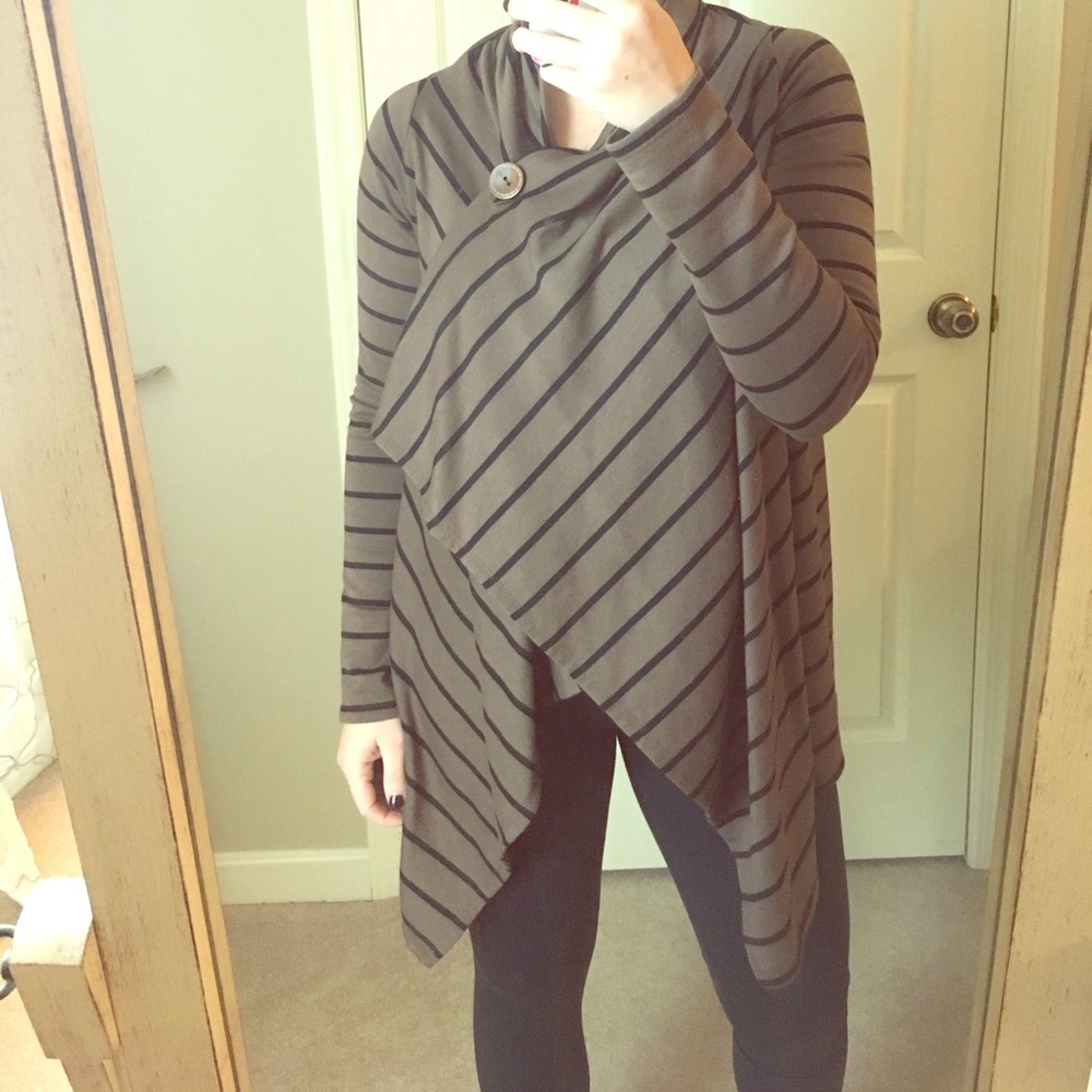 Bobeau wrap shirt