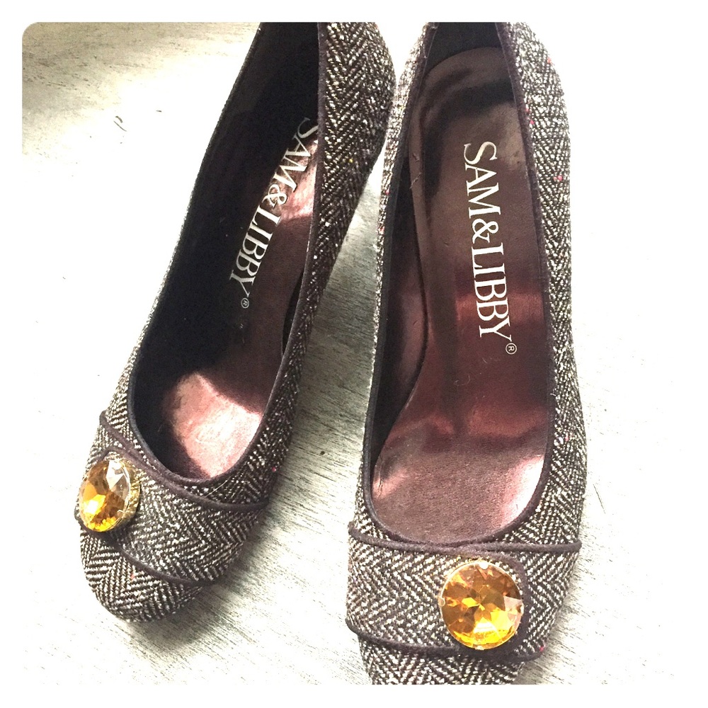 👠👠 Sam & Libby Kitten Heels Size 7 NWOT