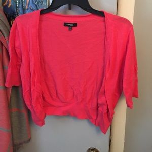Express crop cardigan