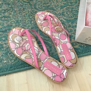 Ink coach flip flops - original box