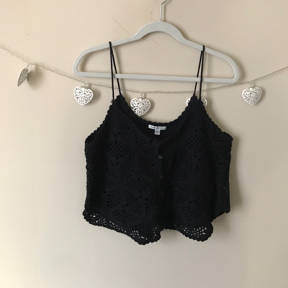 Crochet crop top
