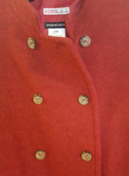 Michael Kors Wool Coat Bergdorf Goodman