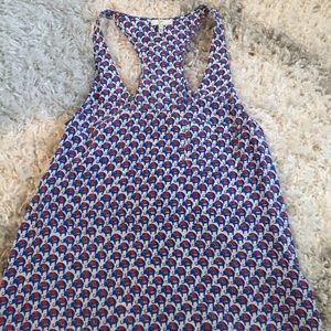 Jolie XS Elephant Silk Racerback Tank