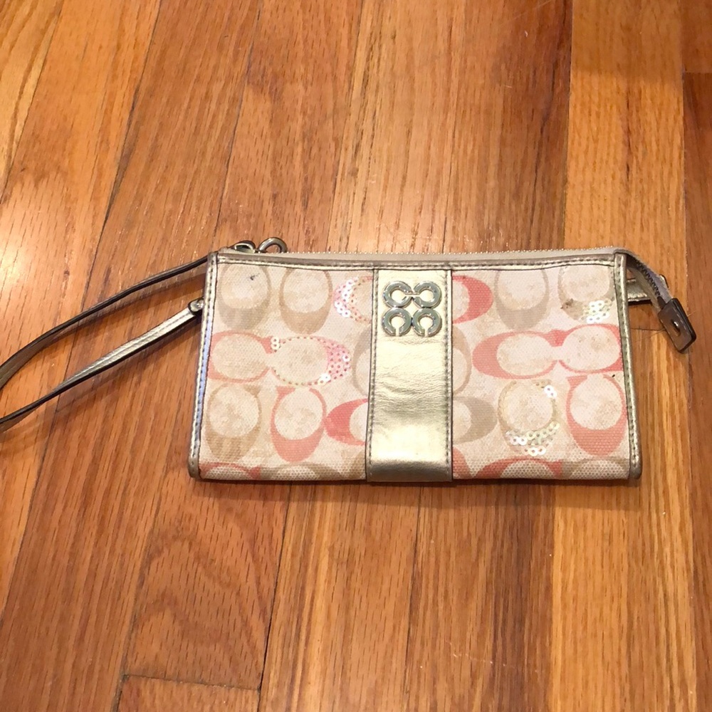 Coach wristlet