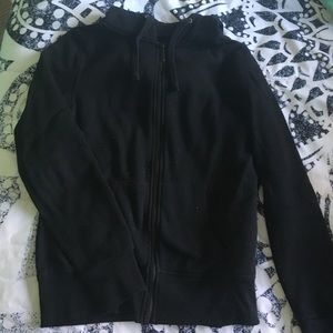 Black zip up