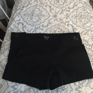 Black shorts