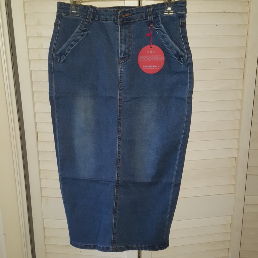 Denim Skirt