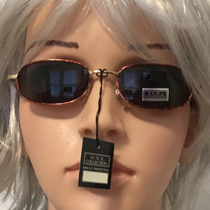 NEW Tortoise & Gold Fashion Sunglasses NWT