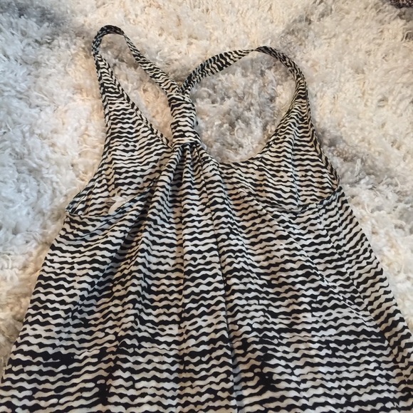 Joie XS Silk racerback tank top with knot detail - Picture 2 of 3