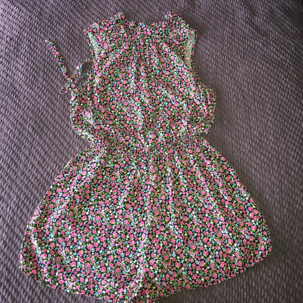 Forever 21 floral romper
