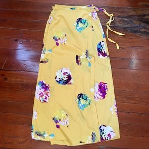 🍍ASOS Floral Maxi Skirt (NWOT)