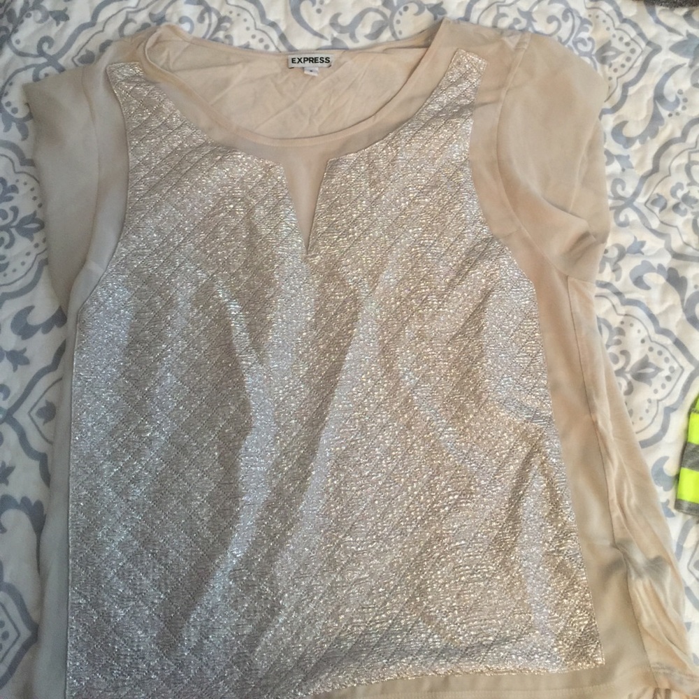 Sparkly express top