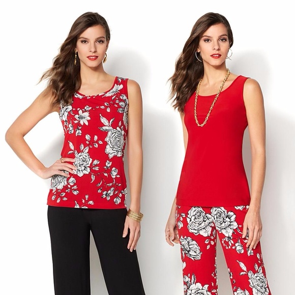 IMAN Tops - Brand New IMAN Global Chic Luxury Resort Tank Tops