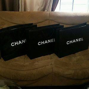 Chanel gift bags