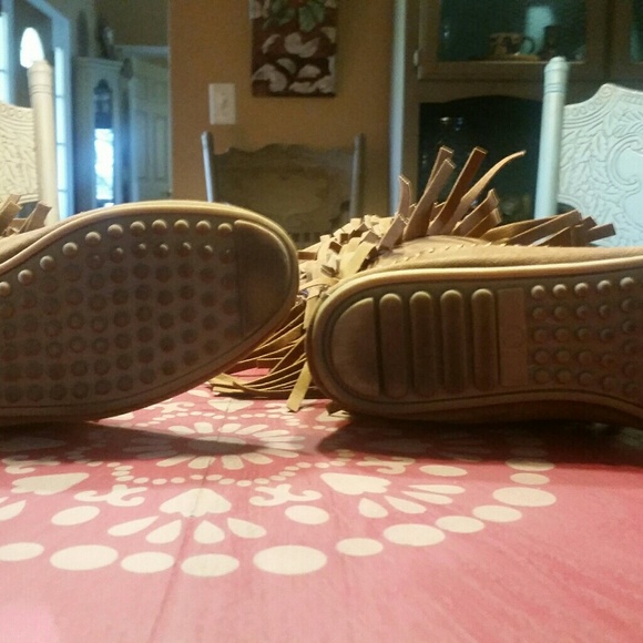 Leather suede moccasins - Picture 3 of 3