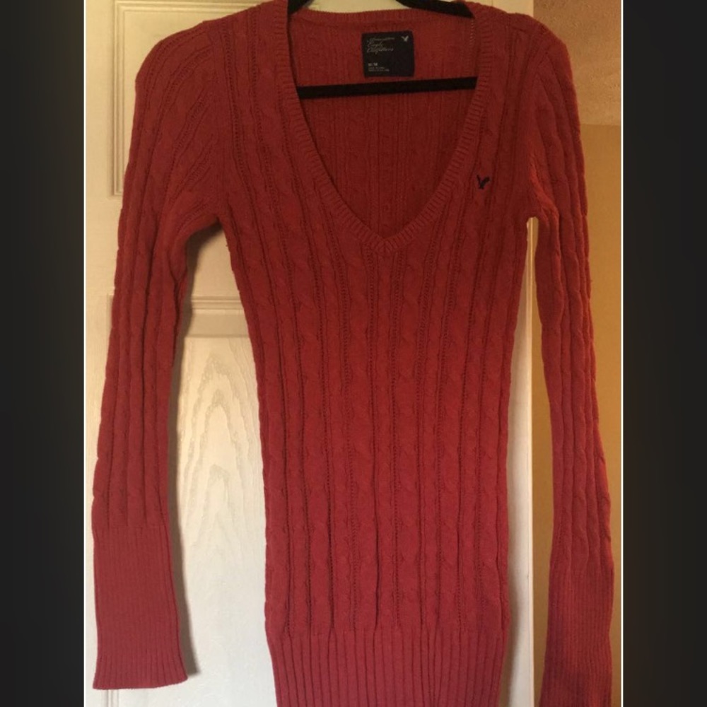 Red sweater