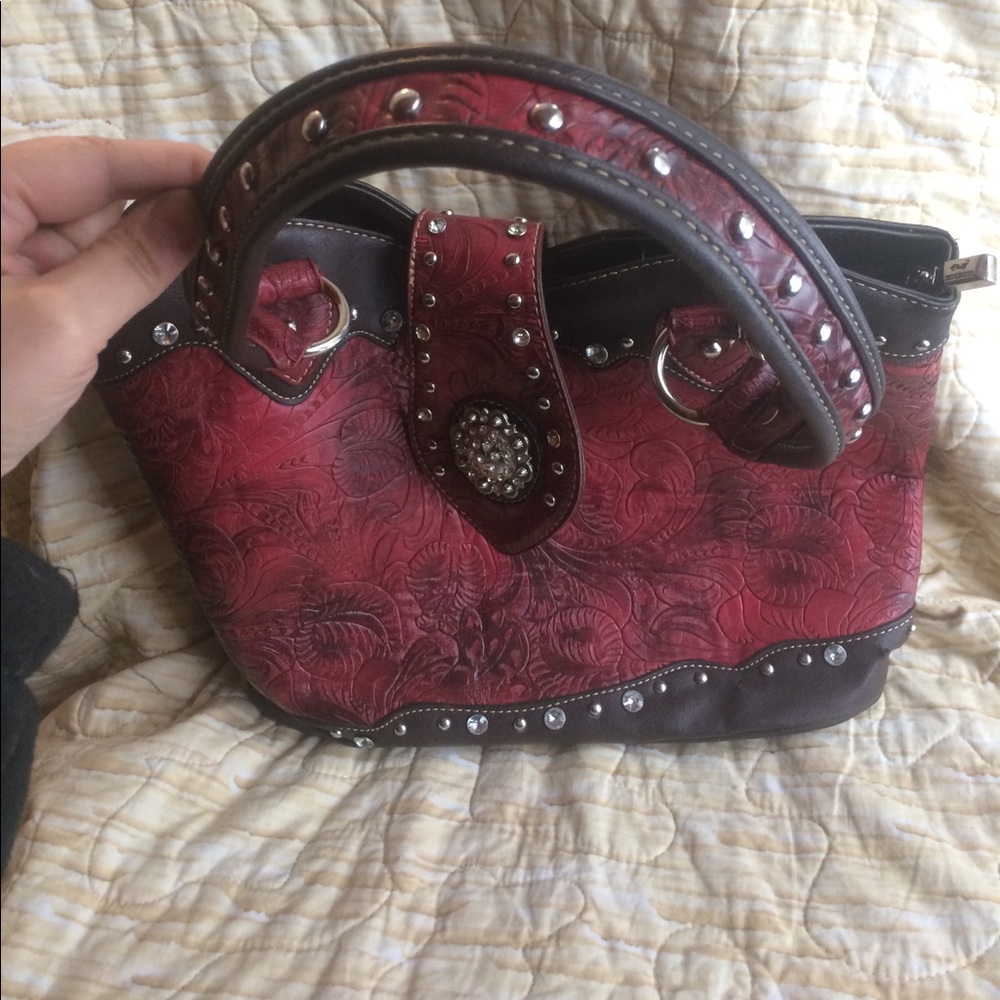 Rustic Couture blingy western purse