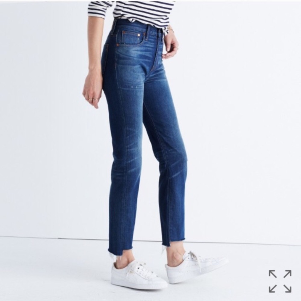 MADEWELL JEANS perfect vintage jean step hem 27
