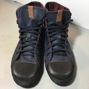 Ben Sherman Canvas Plaid Sneakers