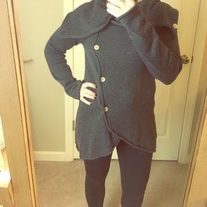 Wrap wool like sweater