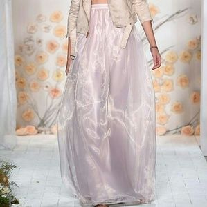 Lauren Conrad Runway full length pink tulle skirt