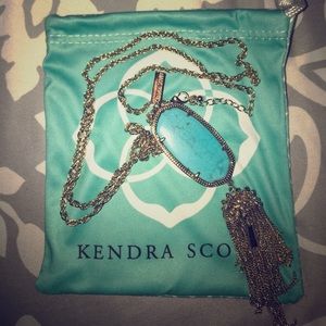 Kendra Scott Turquoise Rayne Necklace