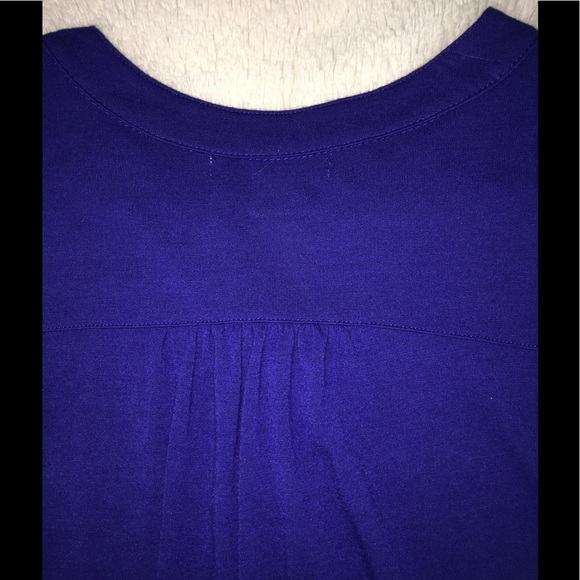 Liz Claiborne 💙 Metal Button Up - Picture 6 of 7