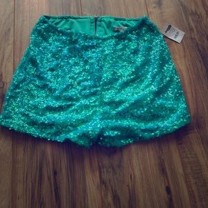 Sequin Shorts
