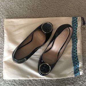 Tory Burch “Twiggie” Wedge, Size 9