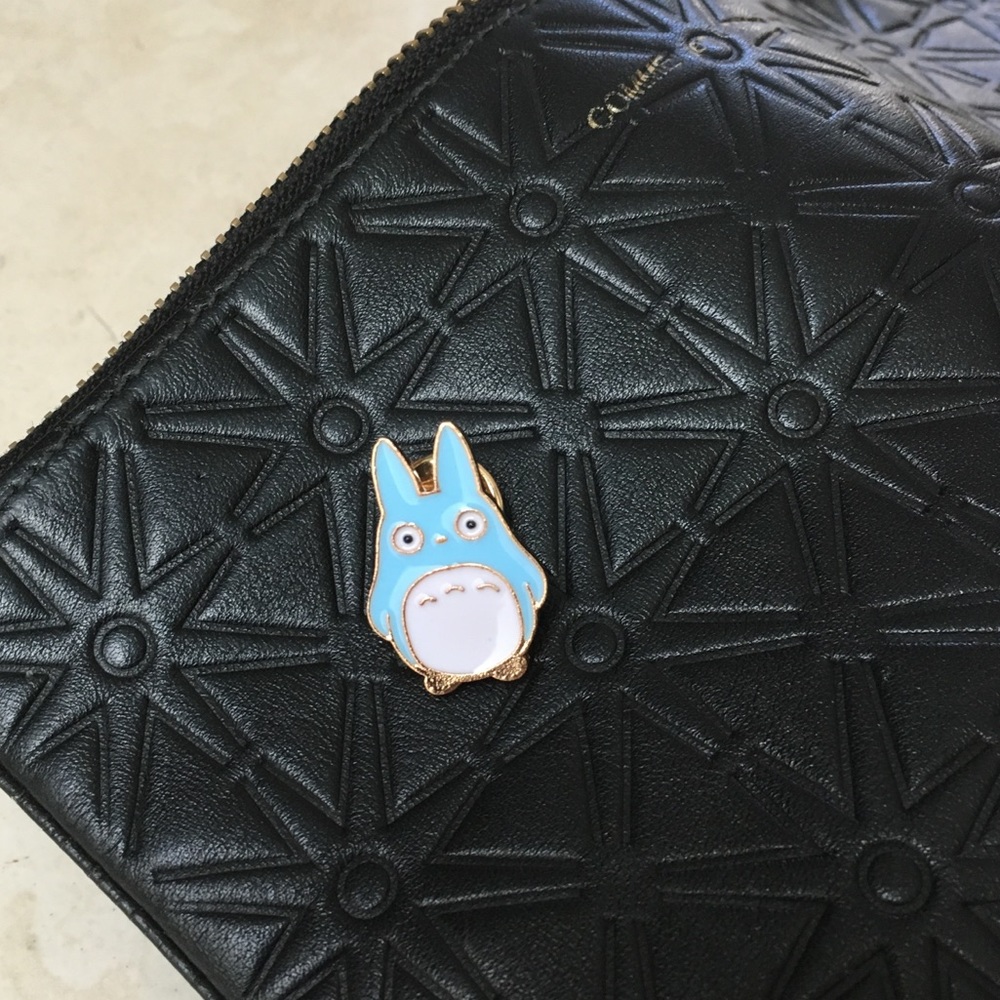 Blue Totoro Friend Cartoon Pin