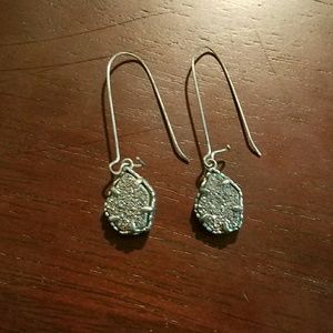 Kendra Scott Dee Earrings in Platinum Druzy