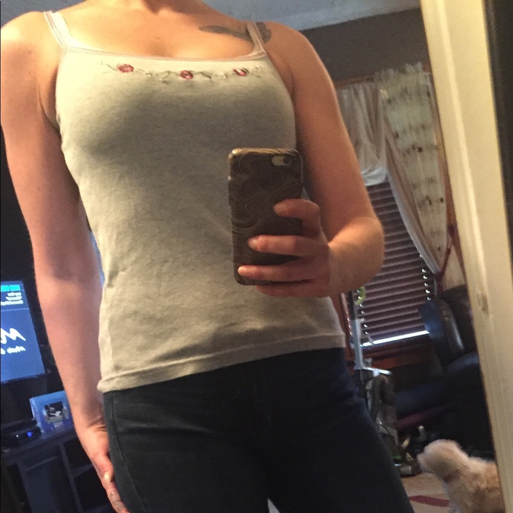 Grey Tank top