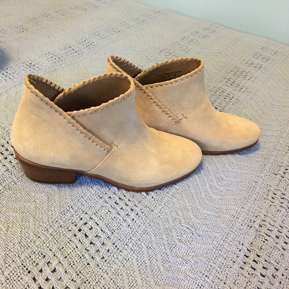sand color booties