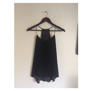 Express Barcelona Reversible Cami - Black/Grey