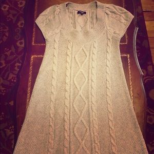 Express Cap Sleeve Sweater Dress