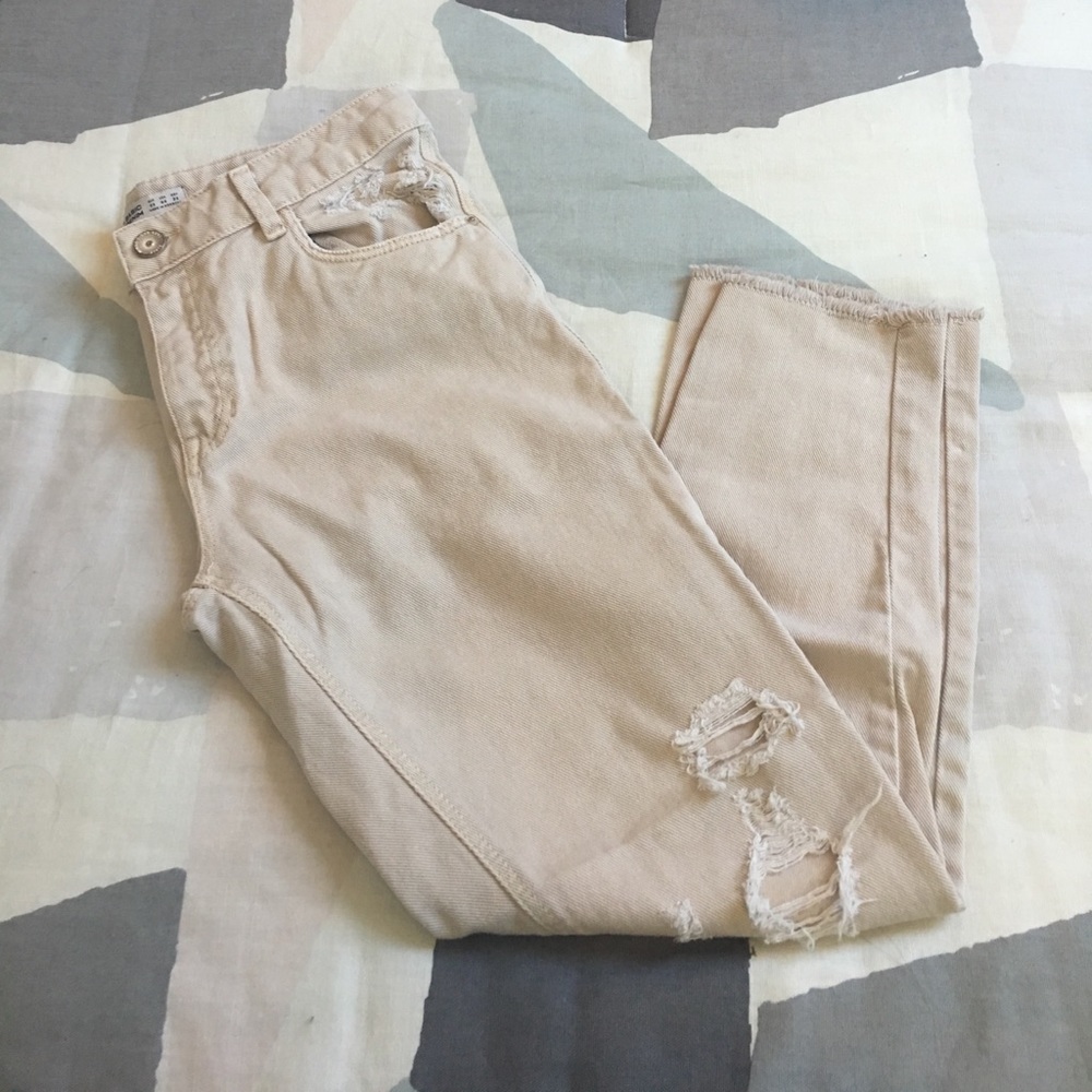 Zara Distressed Vintage Denim