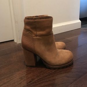 Tan boots