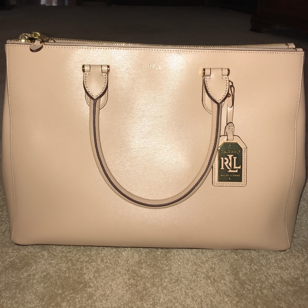 Lauren Ralph Lauren Newbury Double Zip Satchel