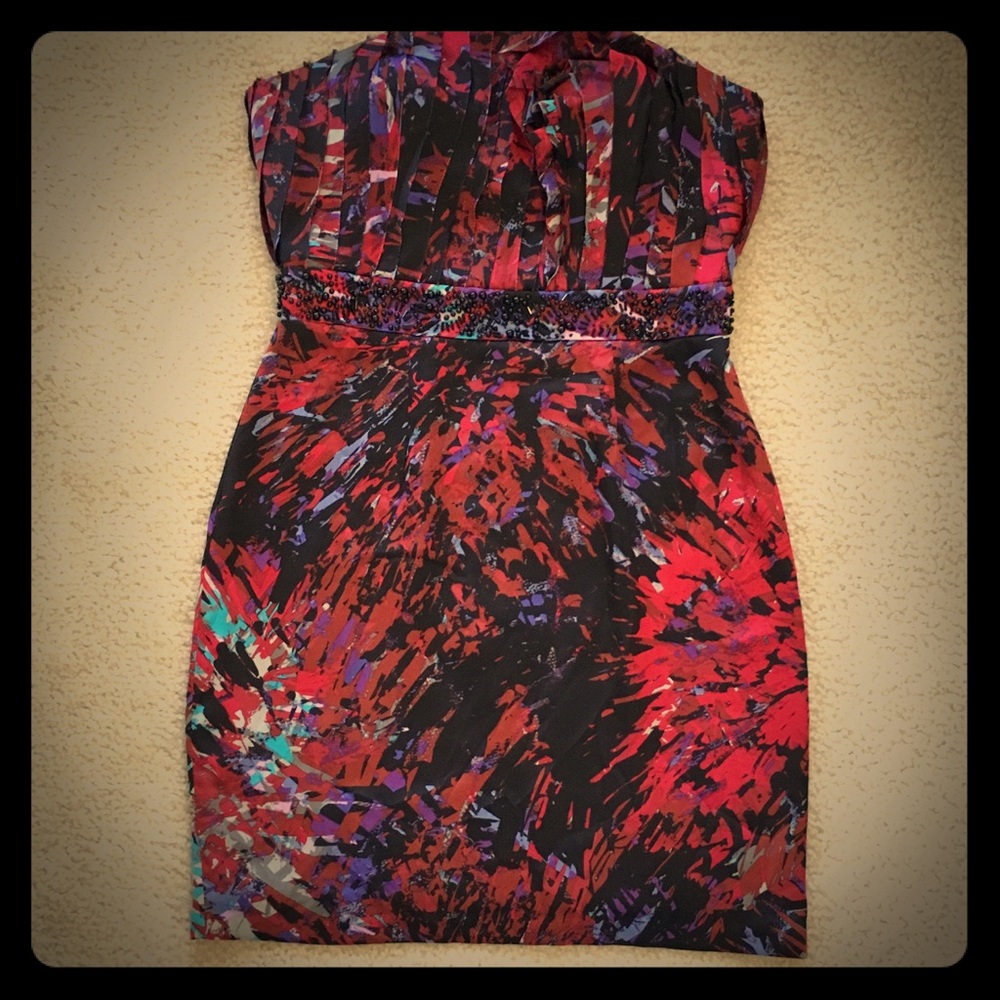BCBGeneration Strapless Cocktail Dress