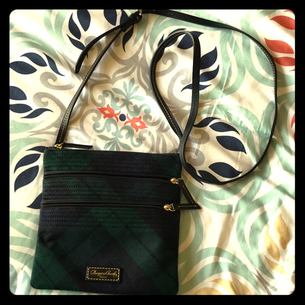Dooney and Bourke Plaid crossbody bag