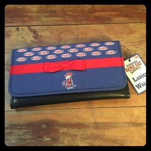 Ole Miss Rebels Game Day Ladies Wallet