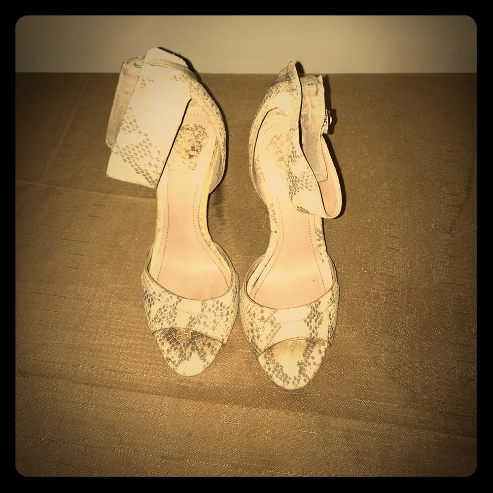 Snakeskin Vince Camino Sandals
