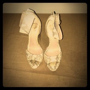 Snakeskin Vince Camino Sandals