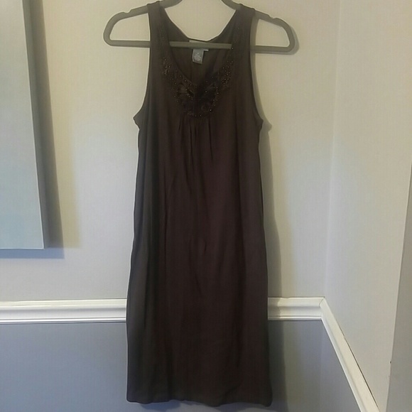 Cute chocolate brown dress - Picture 1 of 3