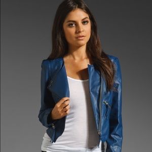 Free People Vegan Leather Moto Jacket