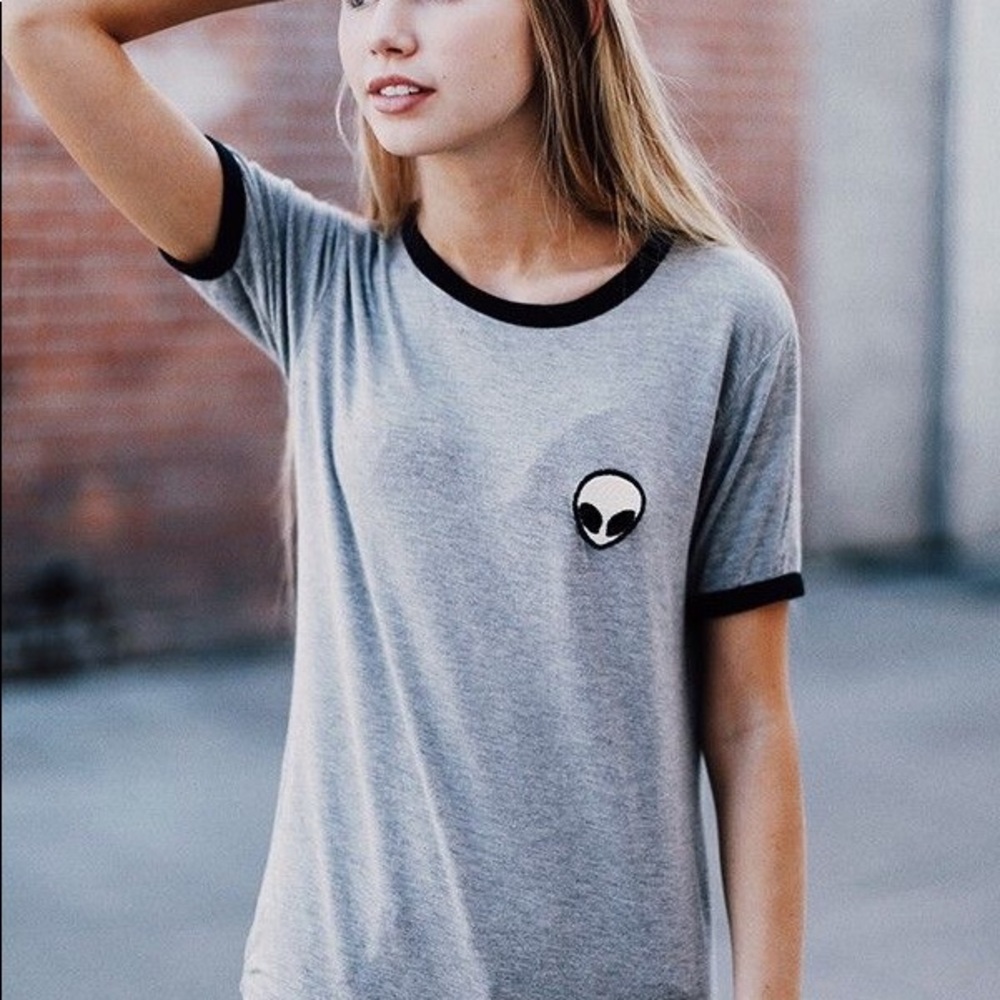 Brandy Melville alien tee