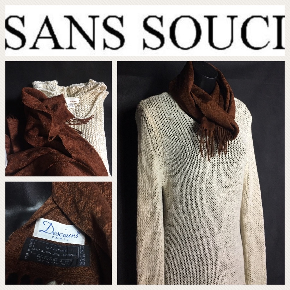 Thanksgiving Outfit~ Paris France Scarf/Sans Souci